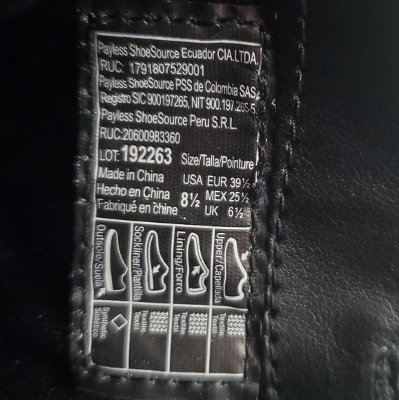 American Eagle Black Faux Suede Ankle Boots with Zipper NWT - Picture 10 of 11